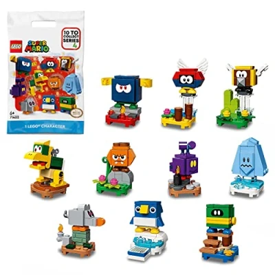Imagen de LEGO 71402 Super Mario Character Surprise Pack Serie 4, Juguete coleccionable con minifiguras, 1 unidad (al azar)