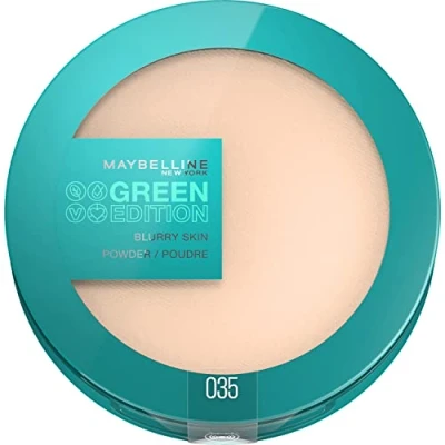Imagen de Maybelline New York Polvo de tinte matofocante Enriquecido con mantequilla mango batida 97% ingredientes origen natural Blurry Skin Gren Edition Tono: 035 Capacidad: 9 g