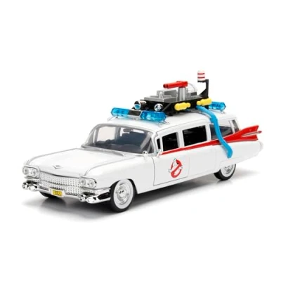 Imagen de Cazafantasmas coche ECTO 1 metal 1:24
