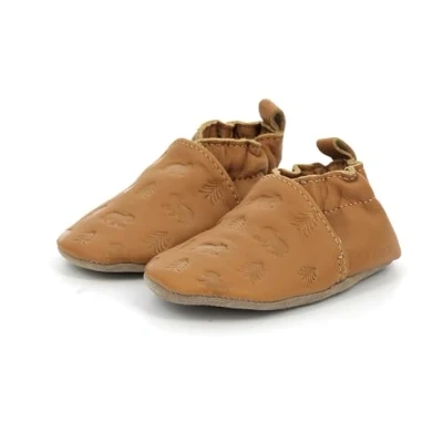 Imagen de Robeez BEAR&#039;S WALK Unisex Pantuflas para niños, Talla: 17/18, Camel Zapatos