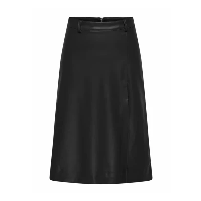 Imagen de ONLY Skater MIDI Falda acampanada, Mujer, Talla: Medium, Black