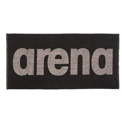 Imagen de Arena GYM Soft Towel, Toalla De Deporte Unisex Adult, Black grey, Talla Única