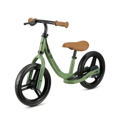 Imagen de Kinderkraft Space 2 Bicicleta sin Pedales, Niño años, Ruedas, Sillín Ajustable, con Freno, Ligera, 3.6 kg, Ruedas 28 cm de diámetro, 35 Verde