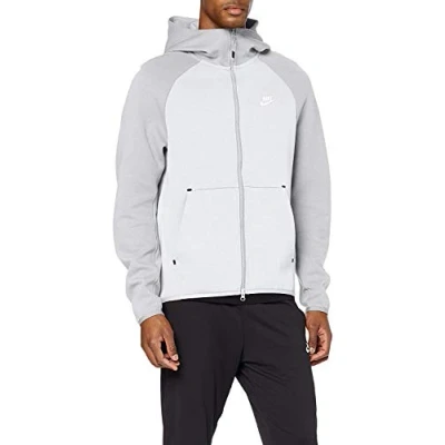 Imagen de Nike M NSW TCH FLC Hoodie FZ Sudadera, Hombre, Cerulean/(Black), T