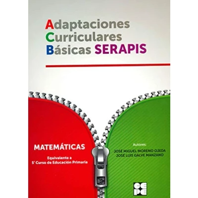 Imagen de Matematicas 5P Adaptaciones curriculares Básicas Serapis (Adaptaciones básicas. Proyecto SERAPIS)