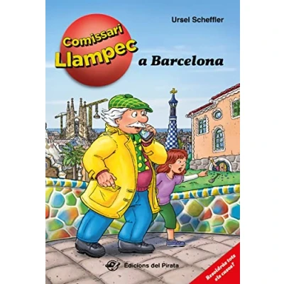 Imagen de El comissari Llampec a Barcelona: Llibre infantil per 10 anys amb enigmes resoldre anant davant del mirall! nens en català: 22