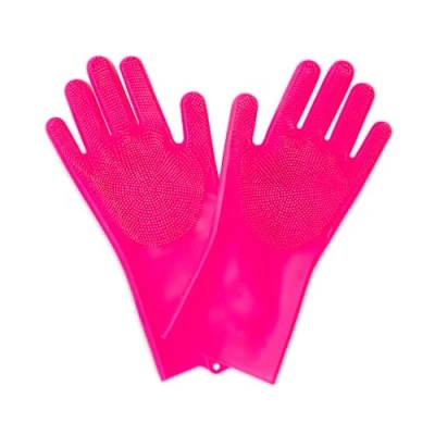 Imagen de Muc Off Guantes con Cerdas, Grandes de Silicona Mágicos Reutilizables para Kit Limpieza Bicicleta y Moto Resistente al Calor sin BPA