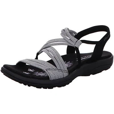 Imagen de Sandalia fina para mujer, Blanco (Negro/Blanco), 41 EU