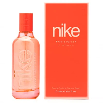 Imagen de NIKE Coral Crush, Colonia Mujer, 150 ml, Perfume Formato Spray, Eau de Toilette Natural y Femenina, Aroma Floral Afrutado, Fragancia Dulce, Intensa Larga Duración