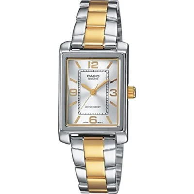 Imagen de Casio Collection LTP 1234PSG 7A, Reloj para Mujer, Bicolor