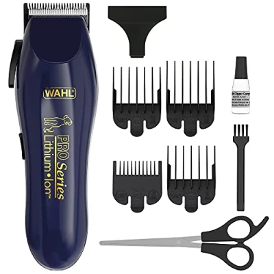 Imagen de WAHL Dog Clippers, Pro Series Kit de Aseo para Perros Litio con Capa Completa Cortar Perros, cortauñas sin Hilos bajo Ruido