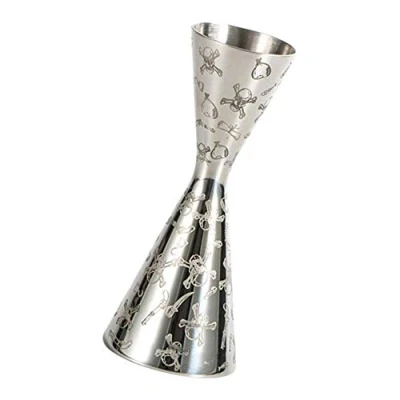 Imagen de Acero Inoxidable 30ML / 60ML, Medidor De Japonés Jigger Kit profesion Barra Herramientas Para Barman Color Plateado