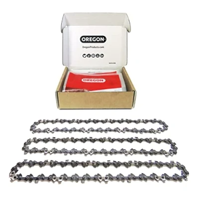Imagen de Oregon Pack de 3 Cadenas Motosierra 95TXL SpeedCut para Espada 45cm 72 Eslabones compatible con Dolmar, Ryobi, Husqvarna, Efco y muchas más