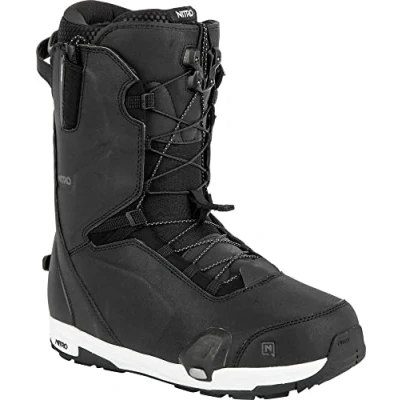 Imagen de Nitro Snowboards Profile TLS Step On Botas de Snowboard, Hombres, Black, MP 29,5 // EU 44 2/3 US 11,5