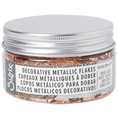 Imagen de Sizzix Effectz 664565 Escamas metálicas decorativas (0,8 g), un Color, tamaño