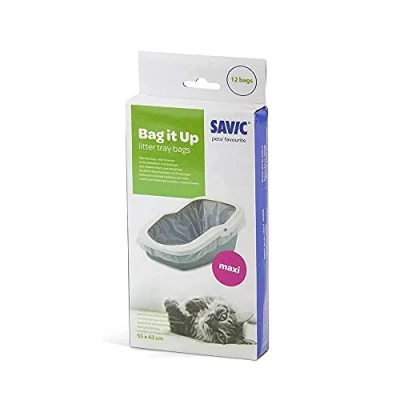 Imagen de SAVIC Bag It Up 12 Maxi Bolsas Higiénicas 55X43 cm (Packaging May Vary)