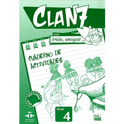 Imagen de Clan 7 con ¡Hola, amigos! 4 Cuaderno de actividades: Level (SIN COLECCION)