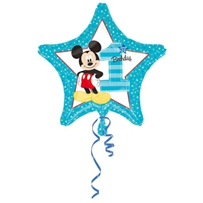 Imagen de Amscan 3433501 Sd S: Mickey 1st Birthday