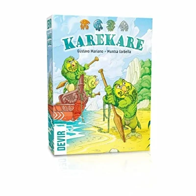 Imagen de Devir Karekare, Juego de Mesa, Mesa Estrategia, con Amigos, Ingenio, 10 años (BGKARE)