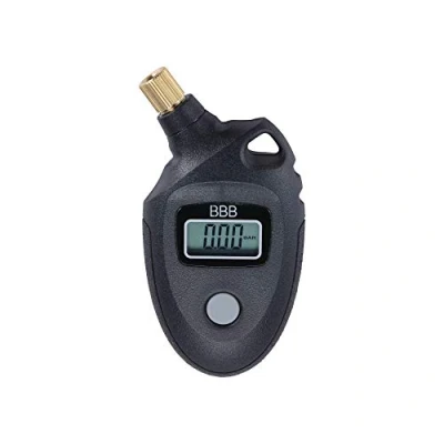 Imagen de BBB Cycling Medidor de presión digital para neumáticos bicicleta válvulas Presta y Schrader. Color Negro Modelo PressureGauge BMP 90