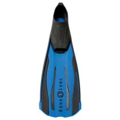 Imagen de Aqua Lung Wind, Aletas Buceo para Unisex Adulto, Cómodas de con Diseño Ergonómico, Ajuste Estable, Fabricadas en Italia, Óptimos y Snorkel, Azul, 38/39