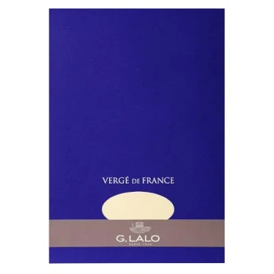 Imagen de Lalo 12716L Un bloc de 50 feuilles vergées unies 21x29,7 cm 100g, Vergé France, Ivoire