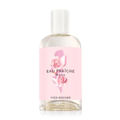 Imagen de Yves Rocher Agua Fresca Rosa EAU FRAICHE Fragancia Ligera y Refrescante Notas Florales Dulces Regalos Elegantes para Mujeres Fabricado en Francia 100ml