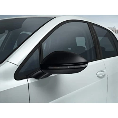 Imagen de Carcasas para los retrovisores compatibles con Volkswagen Golf 7 R, de color negro acabado brillante (5G0072530A)