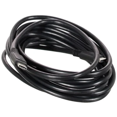 Imagen de Sennheiser Cable de alimentación USB C 3m para micrófonos grabación profesional podcasts y Streaming con el micrófono Profile Set Negro (700103)