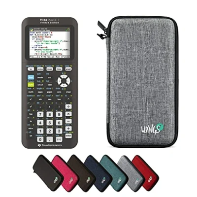 Imagen de CALCUSO Paquete Básico Gris Claro con Calculadora Grafica TI 84 Plus CE T Python Edition