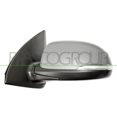 Imagen de Espejo retrovisor Prasco Premium HN0037324P izquierda imprimado eléctrico calefactable, convexo, no tintado HYUNDAI: i10 I
