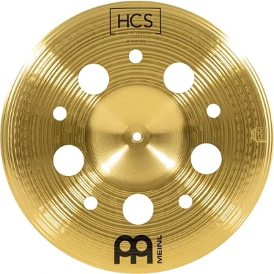 Imagen de Meinl Cymbals HCS Plato Trash China de 16 pulgadas (40,64cm) con Agujeros Platillos Batería Latón, Acabado Tradicional (HCS16TRCH)