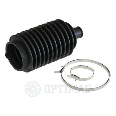Imagen de OPTIMAL LM 10062S Fuelle de Dirección Caucho Eje delantero con abrazaderas 46, 10mm 145mm FORD: Capri III