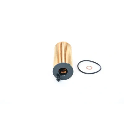 Imagen de BOSCH F 026 407 205 Filtro de aceite con juntas Cartucho filtrante BMW: 4 Cabrio, 5 Touring, X3 norauto, oscaro, mister auto