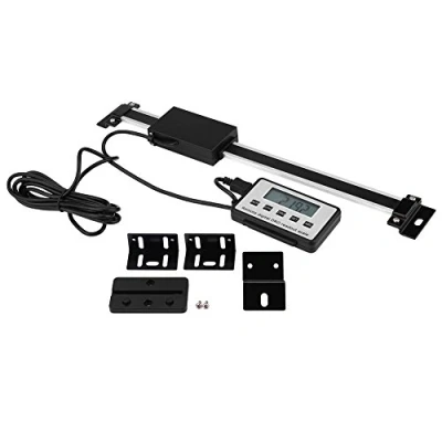 Imagen de 0 200mm Kit de lectura LCD escala lineal digital precisa para fresadoras latas velocidad rápida 3m/s
