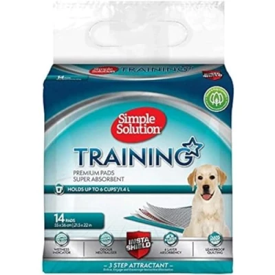 Imagen de Simple Solution Almohadillas de adiestramiento premium para perros y cachorros Pack 30