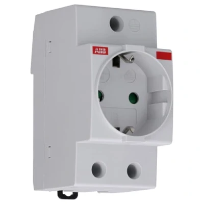 Imagen de Abb entrelec m1175 Base enchufe schuko m1175, gris, estándar