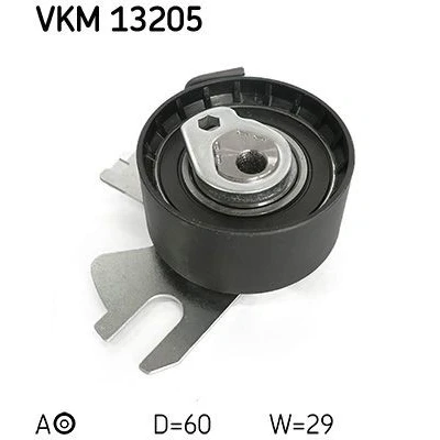 Imagen de SKF VKM 13205 Polea tensora, correa dentada PEUGEOT: 407 Berlina, 5008 I, 308 I Hatchback, FORD: C Max 2, FOCUS 3