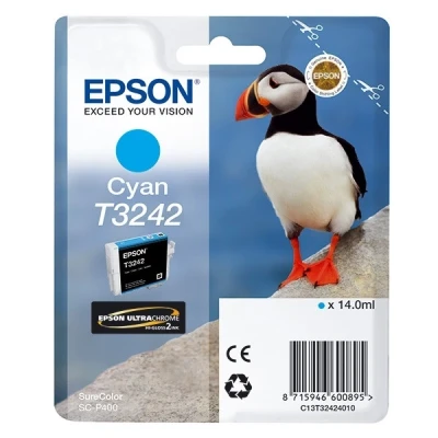 Imagen de Epson T32424010 Tinta, Color Cian