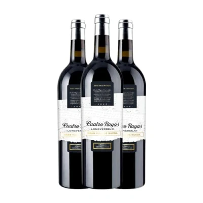 Imagen de Cuatro Rayas Longverdejo Gran Vino Verdejo Rueda 75 cl blanco (Caja de 3 Botellas cl)