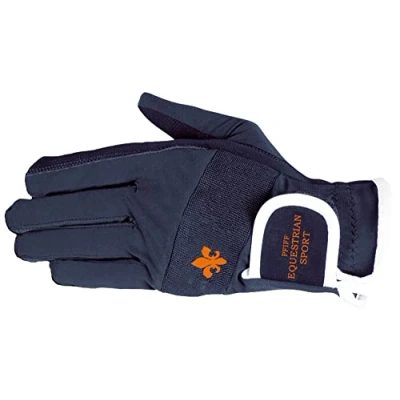 Imagen de PFIFF 101660 Damenreithandschuhe Guantes de equitación, Mujer, Negro, S