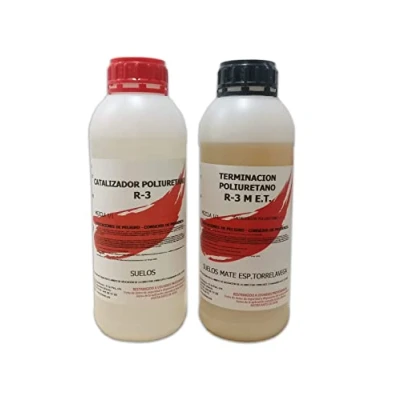 Imagen de DISPIVAL BARNIZ SUELOS MATE 2 Componentes R 3 1Lt+1Lt