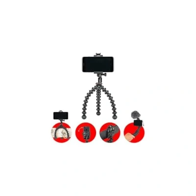 Imagen de JOBY GripTight Pro 2 GorillaPod Soporte universal y trípode flexible para cualquier Smartphone e iPhone, con o sin funda, JB01551 BWW