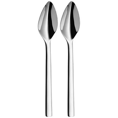 Imagen de WMF Nuova Set 2 Cucharas para Pomelo / Naranjas 16 cm, Acero Inoxidable Pulido Cromargan, Aptos Lavavajillas