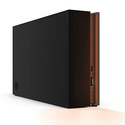 Imagen de Disco duro externo 8 TB Seagate Firecuda Gaming Hub STKK8000400, HDD, USB 3.0 Gen 1, LED RGB, Negro