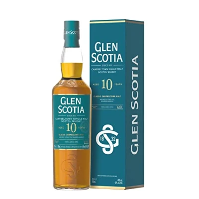 Imagen de Glen Scotia 10 Years Old Classic Campbeltown Malt 40% Vol. 0,7l in Giftbox