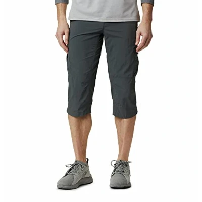 Imagen de Columbia Silver RIDGE II Capri Pantalones montañeros largos, Hombre, Talla: 40, Grill