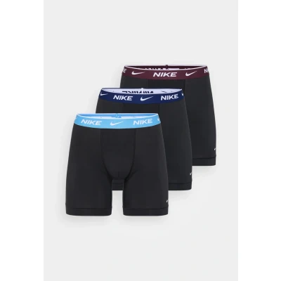 Imagen de Nike Boxer Brief 3PK Ropa Interior, Blk Uni BE/BE VOD/Burg Crush WB, XS Hombre