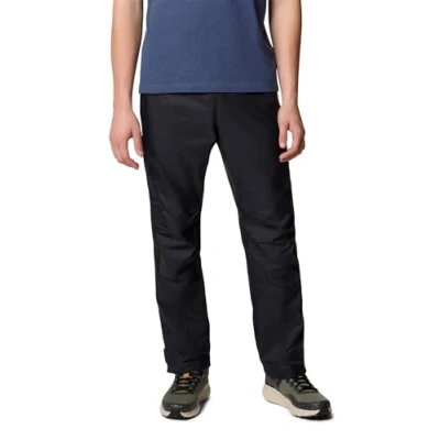 Imagen de Columbia Men&#039;s Pouring Adventure 3 Pant, Waterproof Rain Trousers, Black, S/R