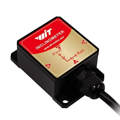 Imagen de [Acelerómetro + Inclinómetro de Grado industrial] HWT905 RS232 MPU9250 Giroscopio 9 ejes Ángulo (XY 0.05) Brújula digital con filtrado Kalman, compensación temperatura y magnetómetro